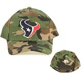 Houston Texans NFL Dark Camo Adjustable Hat