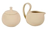 Chantal Pure 7-Ounce Sugar and Creamer Set, Clear Light Vanilla