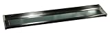 American Lighting LXC3H-BS 24-Inch Hardwire Xenon Under Cabinet Light, 60 Watt, High/Low Switch, 120 Volt, Brushed Steel