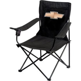 Chevy Bowtie Emblem Logo Folding Portable Canvas Chairs and Tents