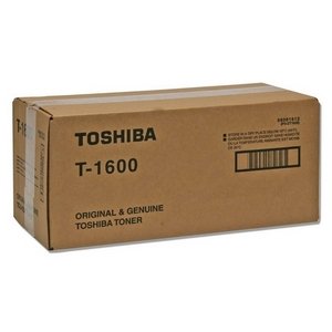 Toshiba T1600 Toner Cartridge, 2 Cartridges, Black