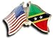 St. Kitts and Nevis Friendship Pin