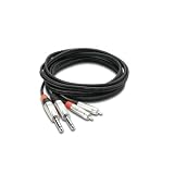 Hosa HPR-005X2 Dual 1/4-Inch to RCA Stereo Interconnect Cable