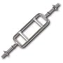 Cap Barbell Regular Solid 34-Inch Tricep Bar, Threaded