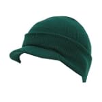 New Blank Cuff Winter Beanie Visor (Comes In 18 Different Colors)