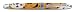 ACME Studios Standard Rollerball Pen Collage, Orange/Black (PE01/R)