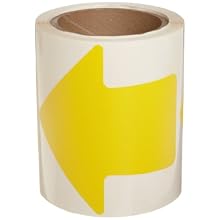 Brady Nonabrasive Arrow Shape Floor Marking Tape