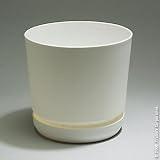Duraco #FDM8-32806 8x8 White Planter/Saucer