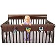 Leachco Easy Teether XL - Crib Rail Cover For Convertible Cribs - Chocolate