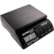 Ultraship 35 Lb Electronic Digital Shipping Scale with Free AC Adapter - Black