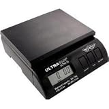 My Weigh ULTRASHIP 75# LB DIGITAL SHIPPING POSTAL SCALE w/ AC Adaptor SILVER