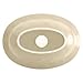 Rachael Ray Cucina Dinnerware 12-Inch Stoneware Oval Serving Bowl, Almond Cream