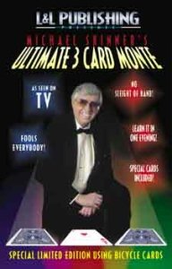 Childrens Toyshop  Toys : Michael Skinner's Ultimate 3 Card Monte Magic Trick