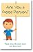 Are You A Good Person? (Packet of 20, KJV)