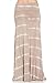 Frumos Womens Tie Dye Long Skirts Elastic Waist Maxi Skirts