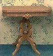 Miniature Chrysnbon Victorian Table Kit Brown