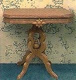 Miniature Chrysnbon Victorian Table Kit Brown