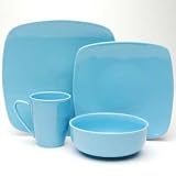 sengWare Chic Square 4-pc. Place Setting - Heaven
