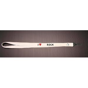 Lanyard with I Love Rock
