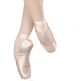  : SANSHA Spitzenschuh 202S Recital mit Satinband