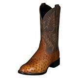 Ariat Mens Heritage Stockman Full-Quill Ostrich by Ariat