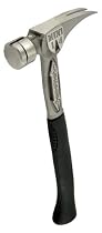 Stiletto TBM14RSC TiBone Mini-14 ounce Replaceable Smooth Face Hammer with a Curved  16" Titanium Handle