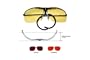 Bob Allen SG8000 Shooting Glasses 8 Base Frame w/3 lens setBob Allen SG8000 Shooting Glasses 8 Base Frame w/3 lens set Model QA-SY-8ShootGlass-SG8000-40027