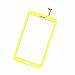 NIUTOP 7 Inch Touch Screen Digitizer Glass Panel Replacement (NO LCD Screen) For Samsung Galaxy Tab 3 7.0 Kids T2105 Wifi Yellow