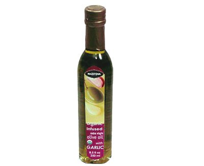 Mantova Organic Garlic Extra Virgin Olive Oil by Mantova