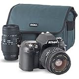 Nikon - N80 SLR Camera Body with Sigma 2-Lens Outfit