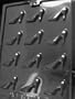 BITE SIZE HIGH HEEL SHOES Dads and Moms Candy Mold Chocolate