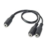 3.5mm Stereo Splitter, 3 Female, 9 Inch