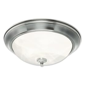 Good Earth Lighting G4130-BN-I Taverna One Light Flush Mount Ceiling Fixture with... by Good Earth Lighting