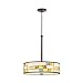 Kichler Lighting 65344 4 Light Mihaela Large Pendant, Shadow Bronze