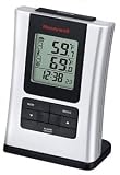 Honeywell TE109NL Wireless Indoor/Outdoor Thermometer with Alarm Clock