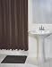 Kitchen & Housewares : Brown Fabric WAFFLE weave Shower Curtain bathroom decor