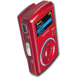 SanDisk Sansa Clip - Digital player / radio - flash 2 GB - WMA, MP3 - red