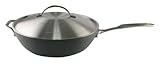 Calphalon Simply Calphalon Nonstick Hard-Anodized Aluminum 12-Inch Jumbo Chicken Fryer with Stainless-Steel Lid