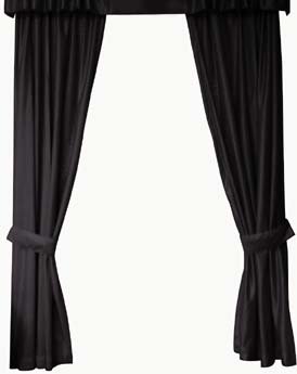 Oakland Raiders Short Curtain Panels