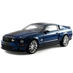 2008 Shelby Mustang GT 500 Super Snake Blue 1/18