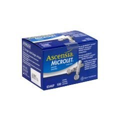 Ascensia MICROLET Lancets - 25 gauge needle6546 - Box of 100