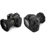MADE Products CA-1115-BLK Camera Armor for Nikon D40 and D40x ,Clear polycarbonate lens,Rubberized ,fit most lenses up to 85mm,impact resistant material