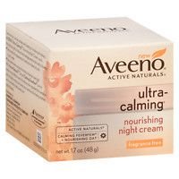 Aveeno Ultra Calming Nourishing Night Cream, 1.7 oz