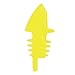 World Cuisine Paderno Yellow X12 Bottle Pourer - 6 per case