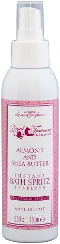 Royal Treatment Organic Almond and Shea Butter Tearless Instant Bath Spritz for Pets, 5-Ounce