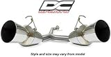 DC Sports Dual Canister Stainless Steel Cat Back Exhaust for 2004 Acura TSX