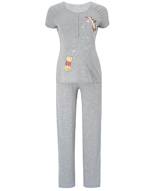 M2b Grey Marl Magic Little Star Winnie Pyjamas