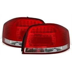 LED R�ckleuchten Heckleuchten Audi A3 8P 09/03- red/clear