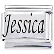 Body Candy Italian Charms Laser Nameplate - Jessica