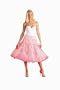 New Pink Poodle Skirt Bridal Petticoat Crinoline Wedding Gown Slip (108DSPP)